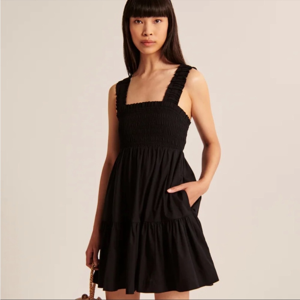 Abercrombie Smocked Bodice Mini Dress